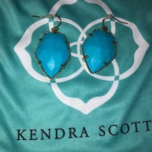 Kendra Scott Corley Earrings (turquoise)